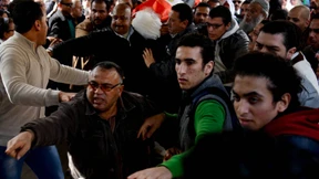 Erschossenes Gedenken in Kairo