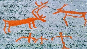 Jägerin und Sammler