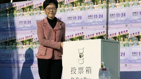 Hohe Wahlbeteiligung in Hongkong