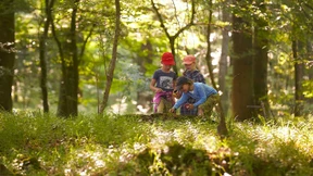 Familienausflug ins Grüne