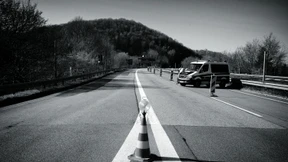 In ein desinfiziertes Mikrofon