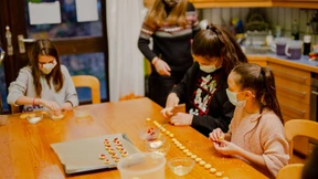 Trotz Abstands füreinander da