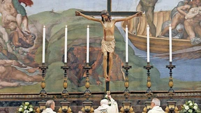 Roms Sixtina steht auf dem Kopf