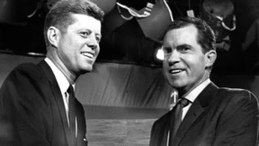 TV-Debatte Kennedy vs. Nixon im Jahr 1960
