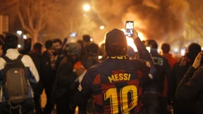 Ausschreitungen überschatten „Clásico“ in Barcelona