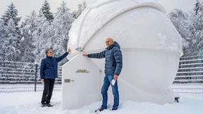 Lichtsammeln am Nachthimmel