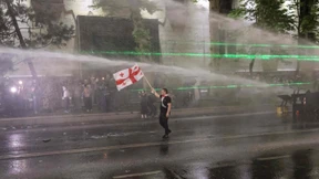 Polizei in Georgien setzt Tränengas gegen Demonstranten ein