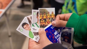 Fußballerbilder wie die eigenen Idole