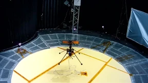 Fliegen auf dem roten Planeten