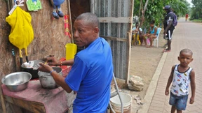 Hunger bei der Bevölkerung wegen Corona