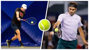 Roger Federers Rückhand