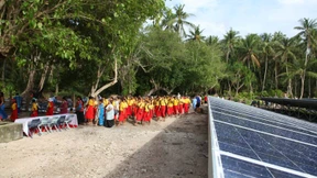 Das Atoll mit dem Sonnenstrom