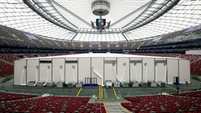 Beratungen im Stadion