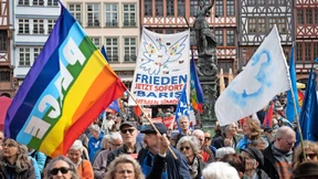 Für den Frieden auf der Straße