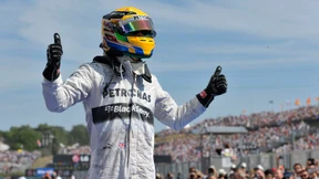 Hamilton hängt die Schwermut ab 