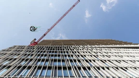 Der F.A.Z.-Turm ist erwachsen