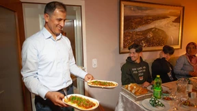 Warten, bis die Sonne untergeht