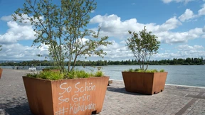 Mainzer Rheinufer soll grüner Bürgerpark werden