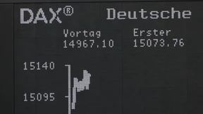 Dax zum Wochenausklang auf Erholungskurs