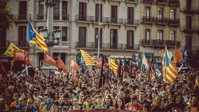 Proteste katalanischer Separatisten