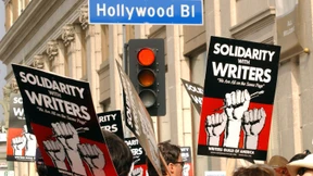 Drehbuchautoren in Hollywood treten in den Streik