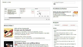 FAZfinance.NET in neuem Design