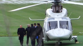 Hubschrauber hebt ohne Pilot ab