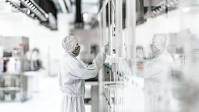 Siltronic mit Rückenwind