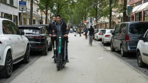 Hässliche Bremsspuren