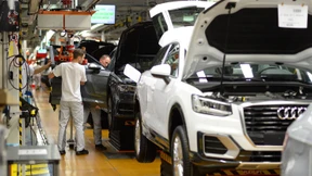 Bei Audi in Ingolstadt stehen die Bänder still