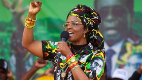 Grace Mugabe soll  Elfenbein geschmuggelt haben