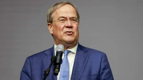 Armin Laschet äußert sich nach der Fraktionssitzung der Union