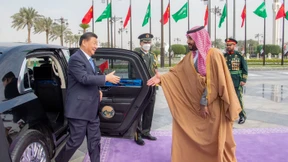 Großer Bahnhof für Xi