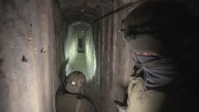 Israels Armee zeigt Hamas-Tunnel