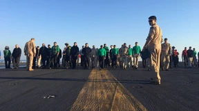 Erstes Corona-Opfer auf „Roosevelt“