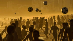 Das Loch im Socken des Spielers verlangt Gehör