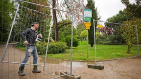 Ein Zaun zum Schutz des „Nizza“