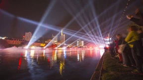 Hunderttausende feiern die Einheit