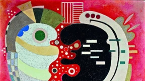 Kräftemessen in Öl auf Leinwand