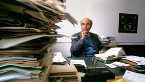 Die Reste in Geschenkpapier