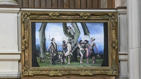 Homoerotisches Altarbild soll aus Kirche verschwinden