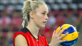 Ein Global Player am Volleyball-Netz