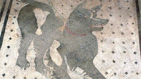Der Wachhund von Pompeji ist restauriert