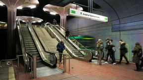 Stromausfall an neun Bahnhöfen in Frankfurt