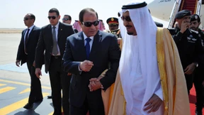 Eine arabische Kampftruppe