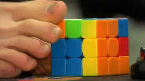 Schnelle Zauberfüße am Zauberwürfel