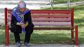 Online-Gasse für Menschen in Iran