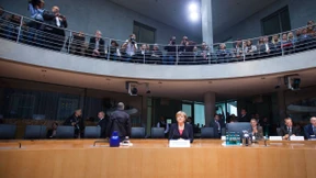  Showtime mit der Kanzlerin