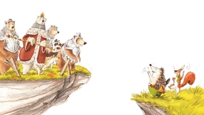 Lachen, dass der  Bauch wackelt