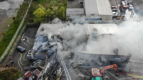 Disco-Halle nach Großbrand „nicht mehr zu retten“